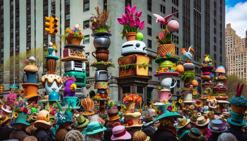 NYC Hat Parade (AI Generated)