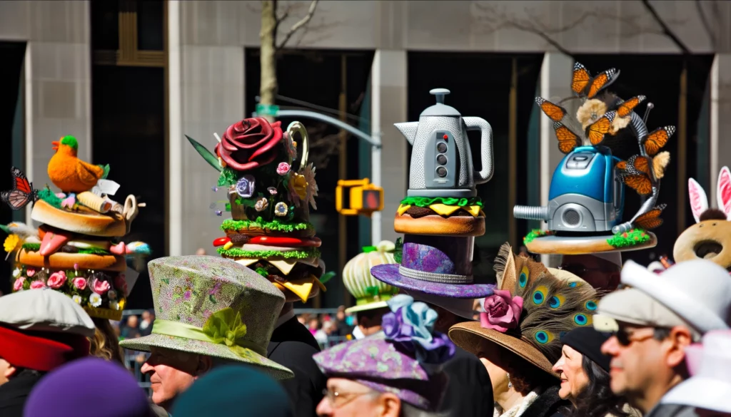 NYC Hat Parade (AI Generated)