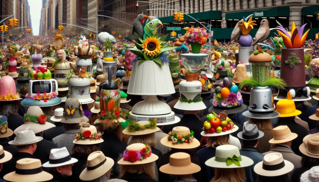 NYC Hat Parade (AI Generated)